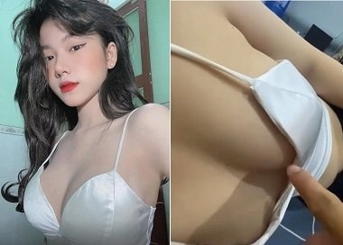 Vạch vú em gái xinh xem đã mắt